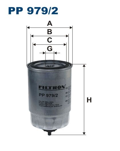 Palivový filtr Filtron PP 979/2