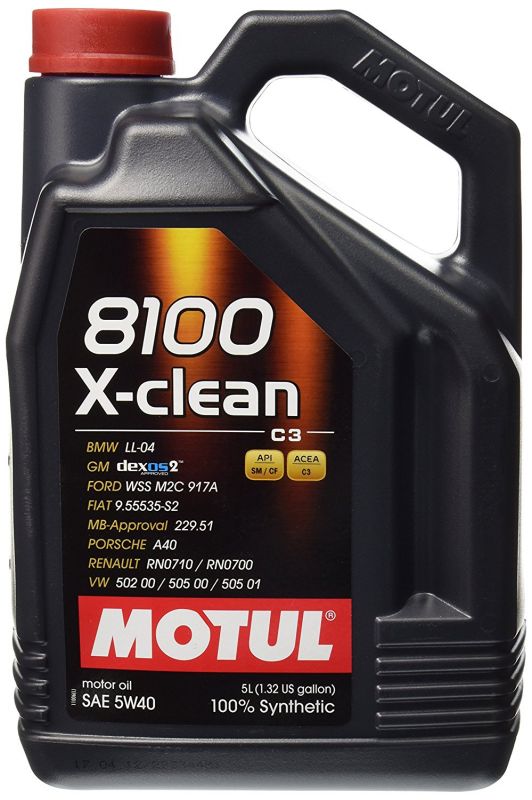 Motul 8100 X-clean 5W-40 C3 5 l