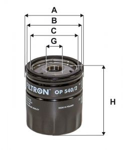 Olejový filtr Filtron OP 543/1