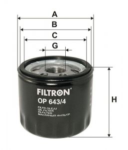 Olejový filtr Filtron OP 643/4