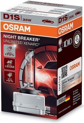 Osram Xenonová výbojka D1S 35W NBR XENARC NIGHT BREAKER UNLIMITED OSRAM 66140XNL