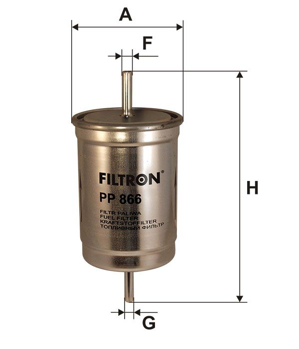 Palivový filtr Filtron PP 866