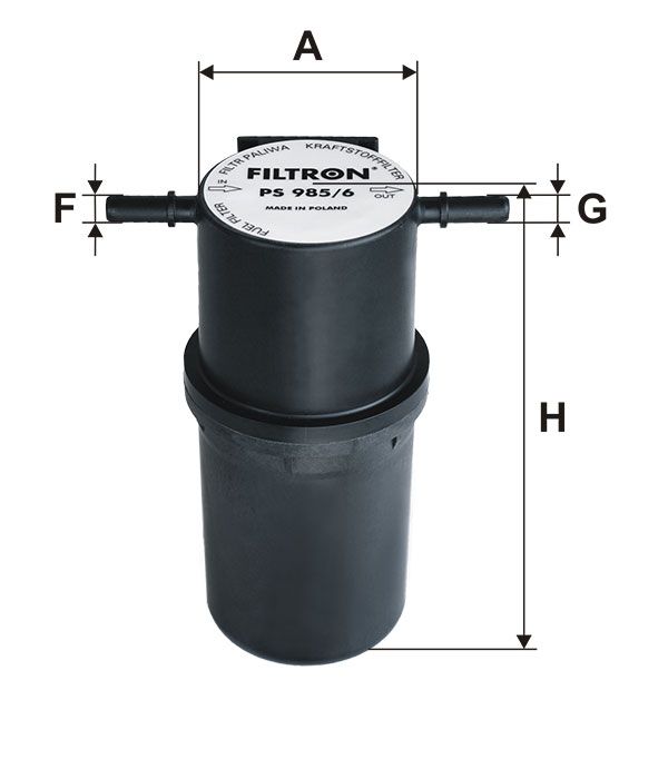 Palivový filtr Filtron PS 985/6