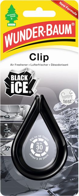 Wunder Baum Clip Car Air - Black ICE