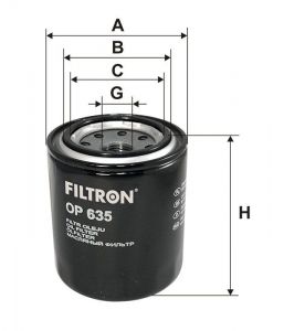 Olejový filtr Filtron OP 635