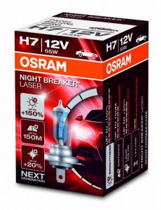 Osram LASER Next Generation H7 PX26d 12V 55W