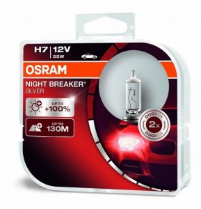 Osram Night Breaker Silver H7 12V 55W (Duobox 2ks)