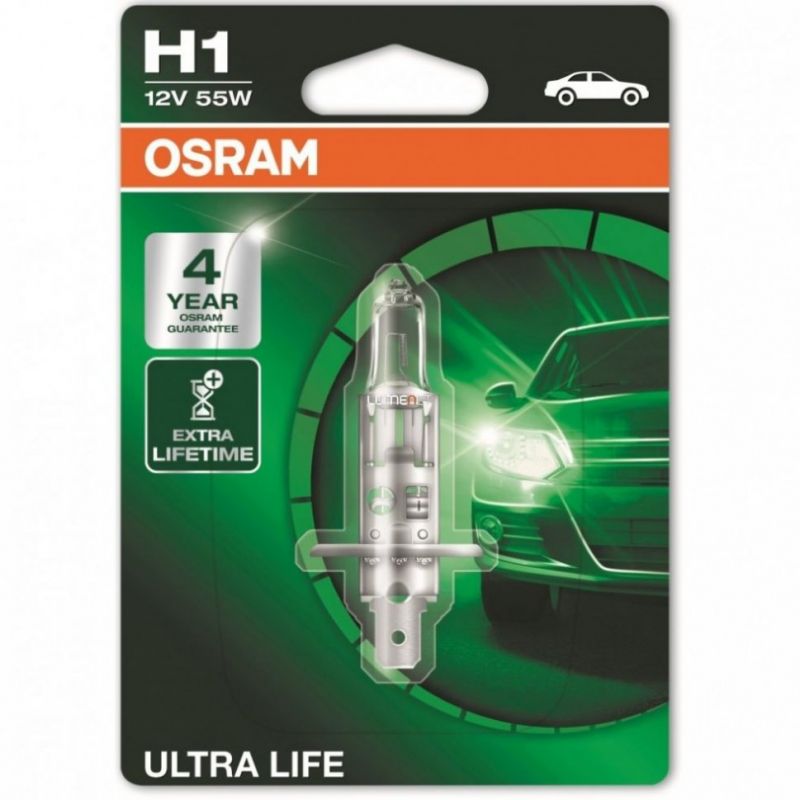 Osram Ultra Life H1 P14,5s 12V 55W