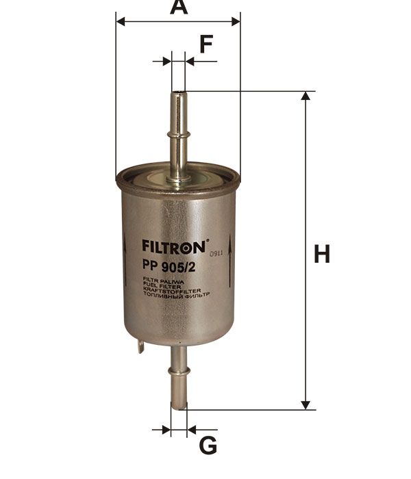 Palivový filtr Filtron PP 905/2