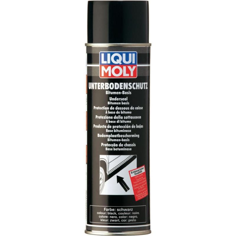 Liqui Moly Ochrana podvozku černá přelakovatelná sprej 500 ml (6113)