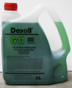 Chladící kapalina DEXOLL Antifreeze G11 - zelená 3L