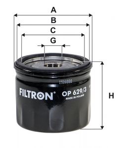 Olejový filtr Filtron OE 629/3