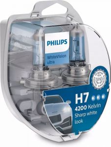 Philips WhiteVision ultra 12972WVUSM H7 PX26d 12V 55W (duobox 2ks)
