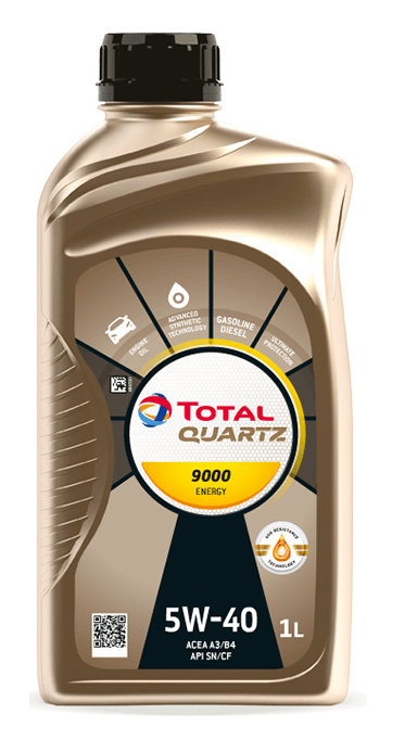 Total Quartz Energy 9000 5W-40 1L