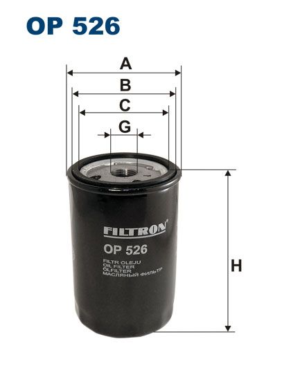 Olejový filtr Filtron OP 526