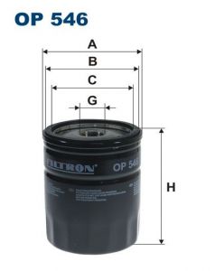 Olejový filtr Filtron OP 546