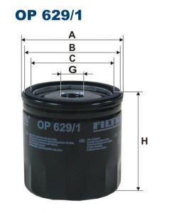 Olejový filtr Filtron OP 629/1