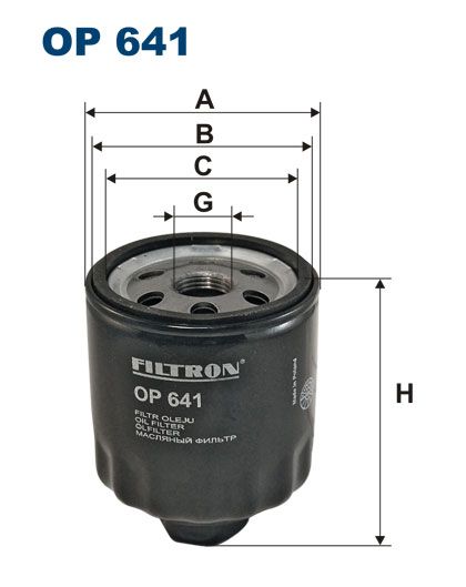 Olejový filtr Filtron OP 641