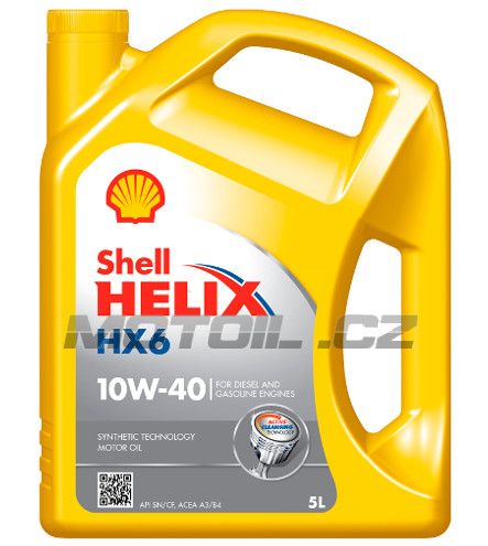 Shell Helix HX6 10W-40 5L