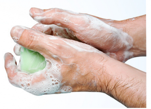 Čistění rukou