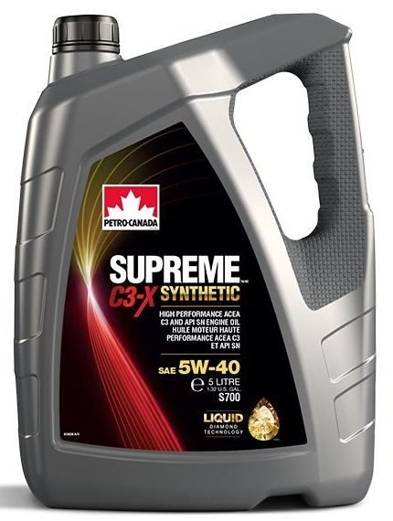 Petro-Canada Supreme C3-X Synthetic 5W-40 5L Petro Canada