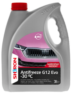 SHERON Antifreeze G12 Evo -30 °C 3L