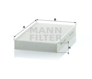 Kabinový filtr Mann-Filter CU 1629