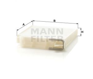 Kabinový  filtr Mann-Filter CU 1829