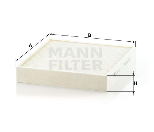 Kabinový filtr Mann-Filter CU 26 010