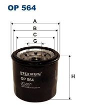 Olejový filtr Filtron OP 564