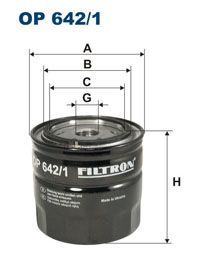 Olejový filtr Filtron OP 642/1