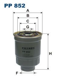 Palivový filtr Filtron PP 852