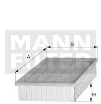 Vzduchový filtr Mann-Filter C 4371/2