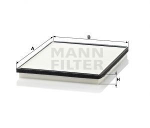 Kabinový filtr Mann-Filter CU 2530