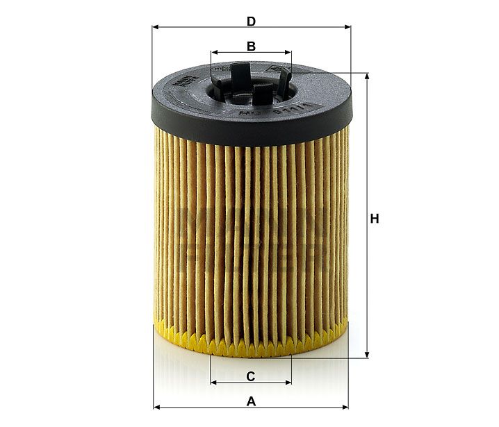 Olejový filtr Mann-Filter HU 611/1x