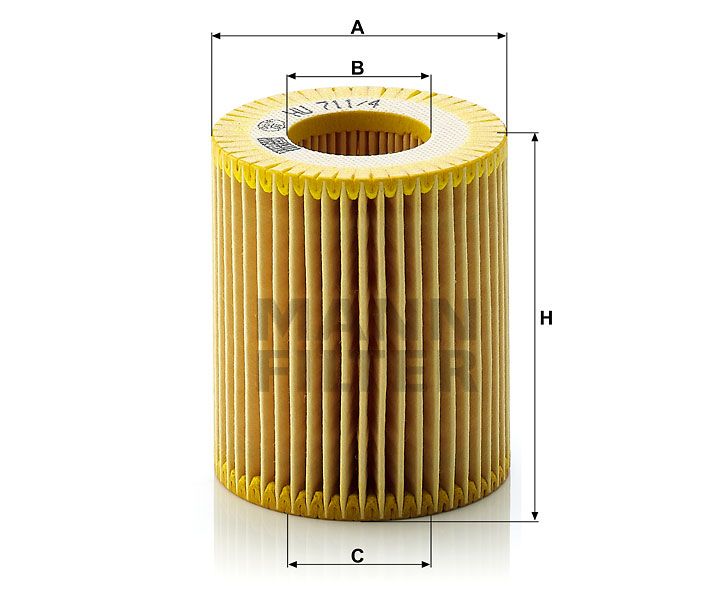 Olejový filtr Mann-Filter HU 711/4 x