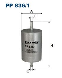 Palivový filtr Filtron PP 836/1
