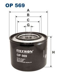 Olejový filtr Filtron OP 569