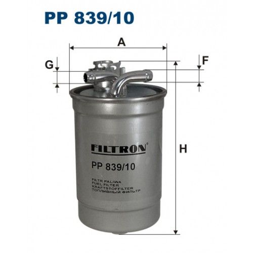 Palivový filtr Filtron PP 839/10