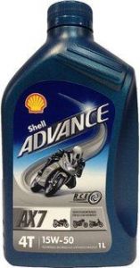 Shell Advance 4T AX7 15W-50 1L
