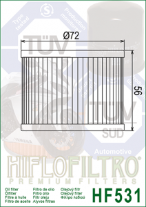 HifloFiltro HF 531