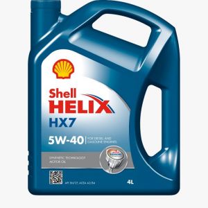 Motorový olej Shell Helix HX7 5W-40 4L