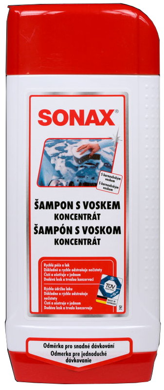 Sonax Autošampón s voskem koncentrát 500 ml